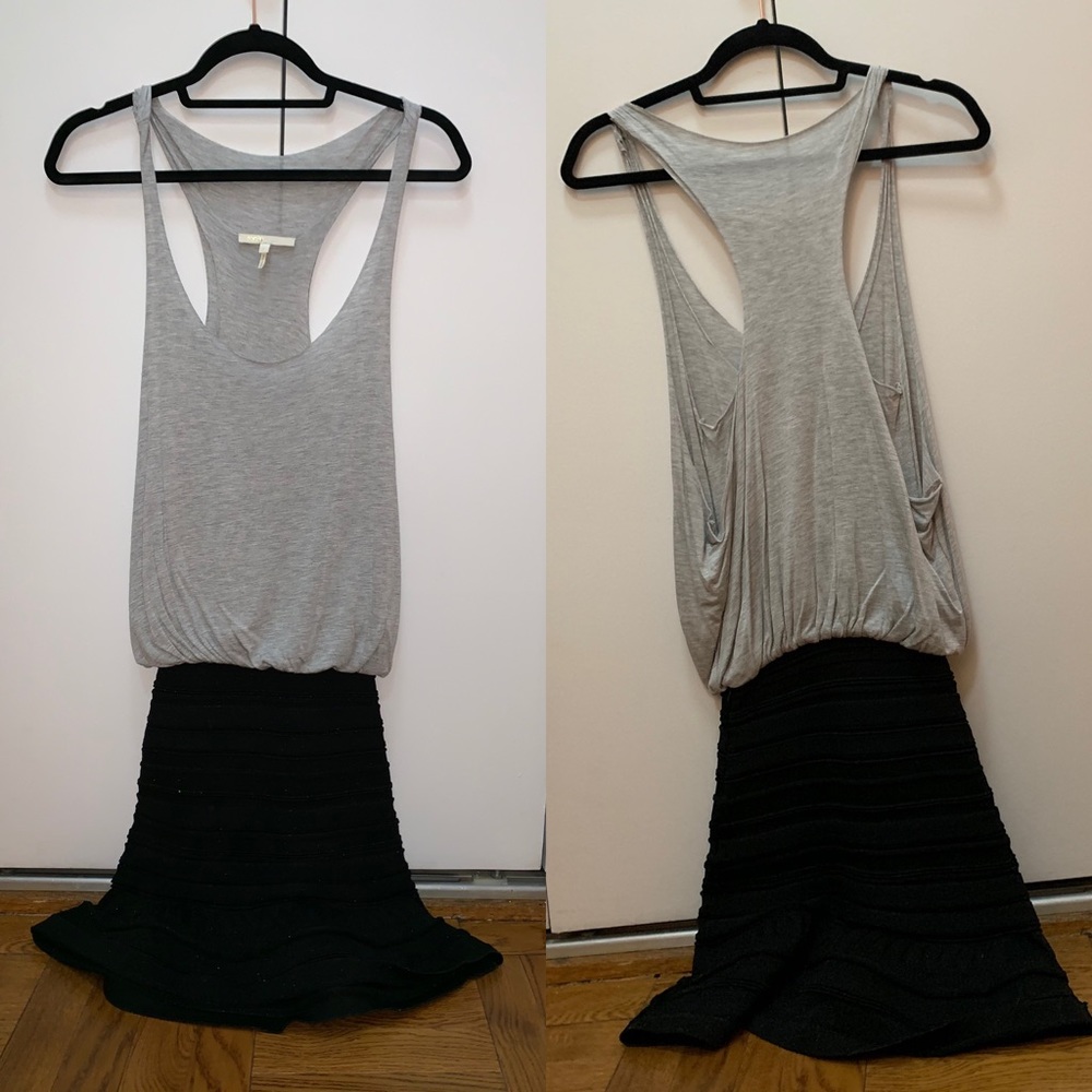 Like New Maje Half Jersey Mini Dress